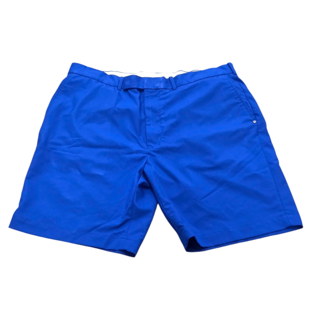 RLX Ralph Lauren Men’s Royal Blue Flat Front Golf Shorts Size 38 Performance